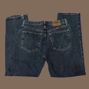 Dark Wash Wrangler Regular Fit Jeans Men's 33W X 30L